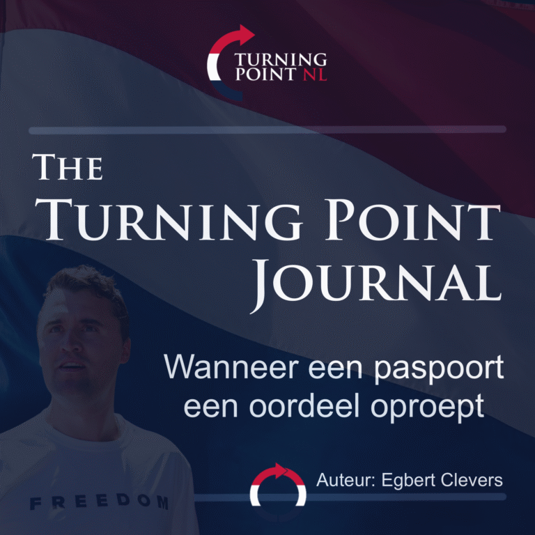 The Turning Point Journal, Wanneer een paspoort een oordeel oproept. Auteur: Egbert Cleve