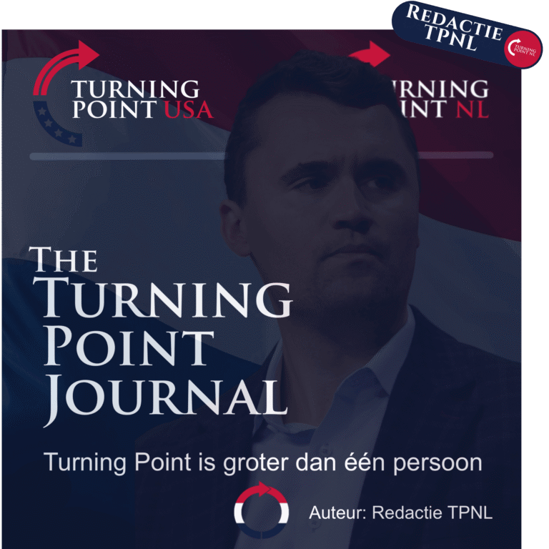 Redactie Turning Point - TPNL is groter dan één persoon