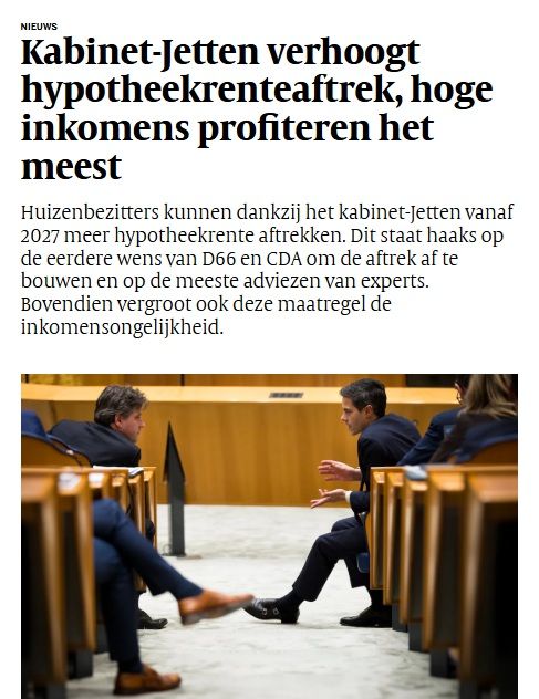 TP Journal Kabinet Jetten