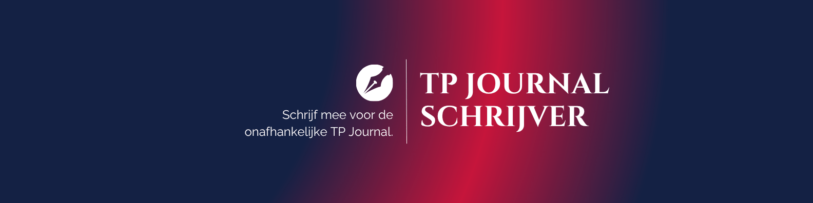 Vacature schrijver TP Journal